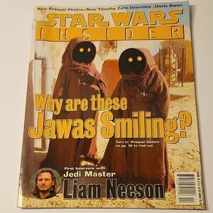 STAR WARS INSIDER Magazine Issue #36 (1998) - Jawas Cover, Liam Neeson & Prequel